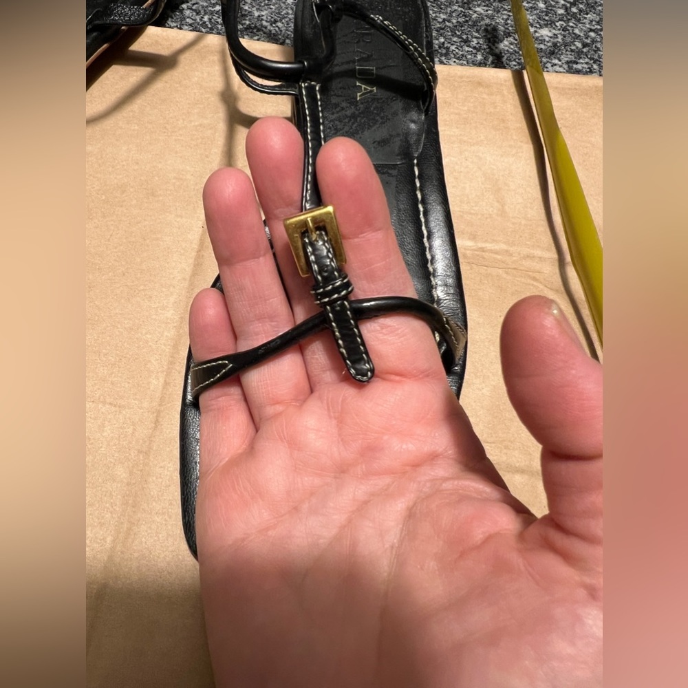 Prada (Authentic) Strappy Sandals - image 2